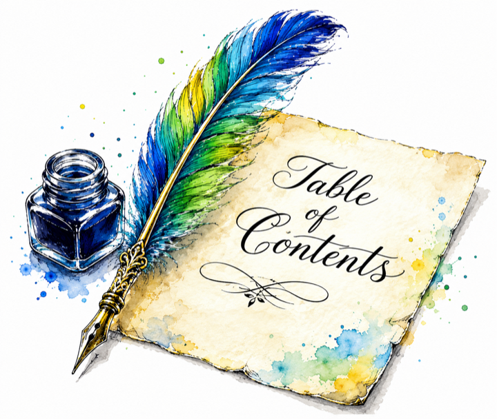 A table of contents followed by a List of Figures